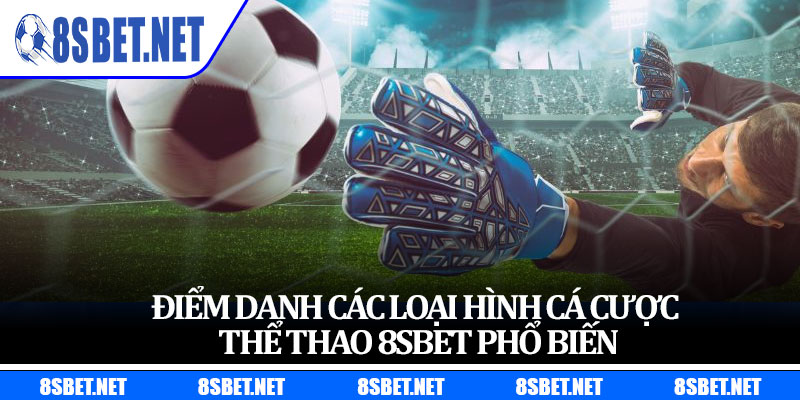 Điểm danh các loại hình cá cược thể thao 8sbet phổ biến