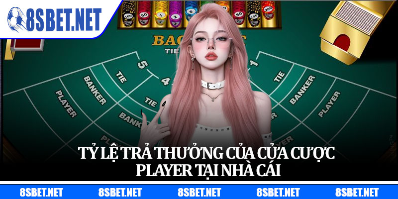 Tỷ lệ trả thưởng của cửa cược player tại nhà cái
